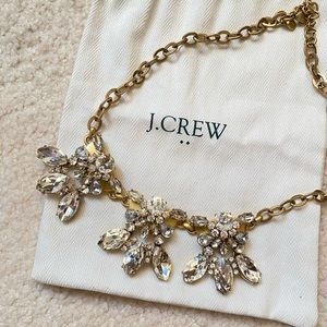 J. Crew crystal statement necklace